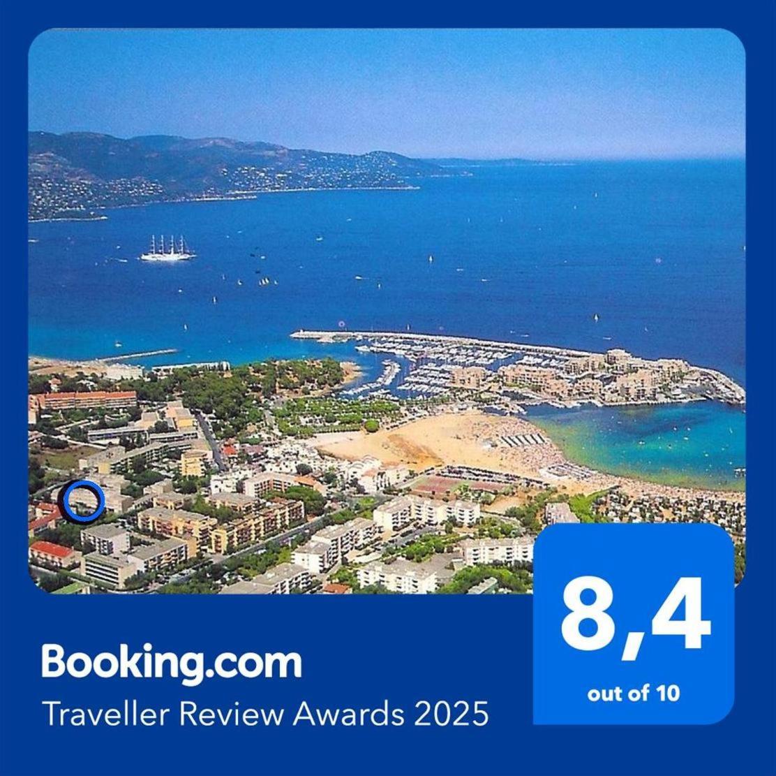T2 Terrasse, Bormes Les Mimosas La Faviere, 5 Pers, 5 Mn A Pieds Des Plages Et Commerces Dış mekan fotoğraf